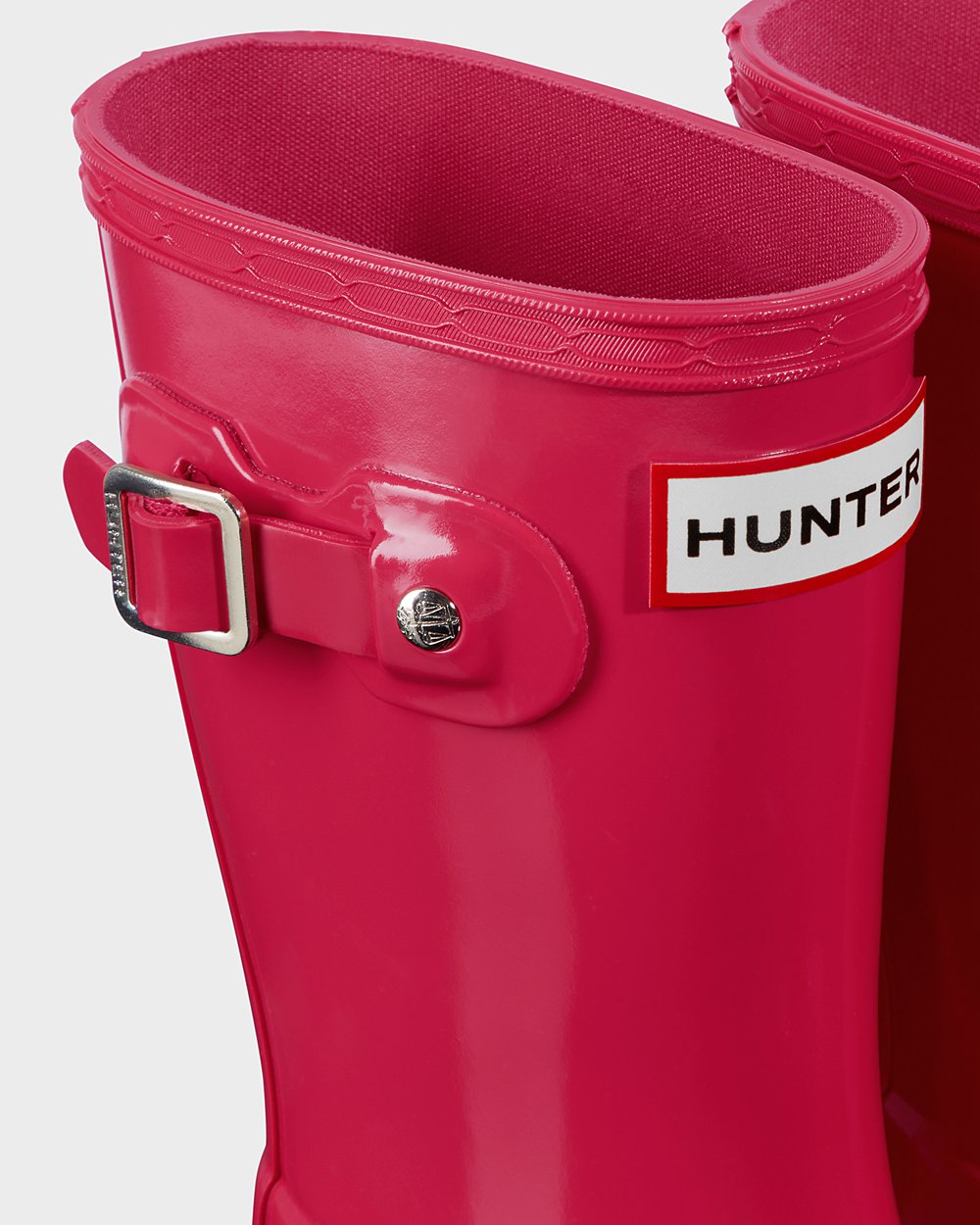 Kids Rain Boots - Hunter Original Little Gloss (95KMAXUFW) - Pink